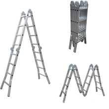 multi-purpose aluminum folding ladder manufacturing factory escada 4*4